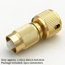 2Pcs Garden Quick Coupling Expandable Hose Connectors Hose Adaptor Fitting Tools