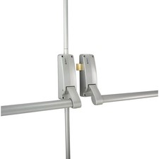 Briton Push Bar Panic Exit Double Door Supplied Non-Handed Corrosion Resistant