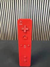 Nintendo Red Wii Remote Wireless Controller for Nintendo Wii Ergonomic Plastic
