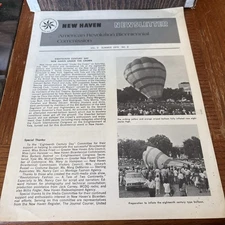 1975 New Haven American Revolution Bicentennial Commission Newsletter CT History