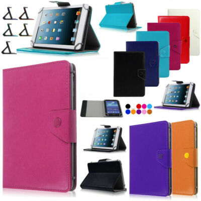 Hot Folio Leather Case Cover Stand For T-Mobile Alcatel Android Tablet PC 8'' US