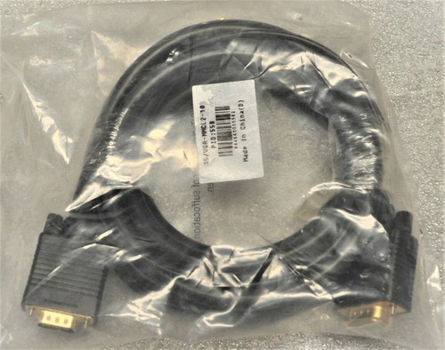 NEW SVGA MONITOR CABLE 10FT DB15 M/M with STEREO AUDIO CABLE M/M SCHOOL SURPLUS - 第 1/1 張圖片