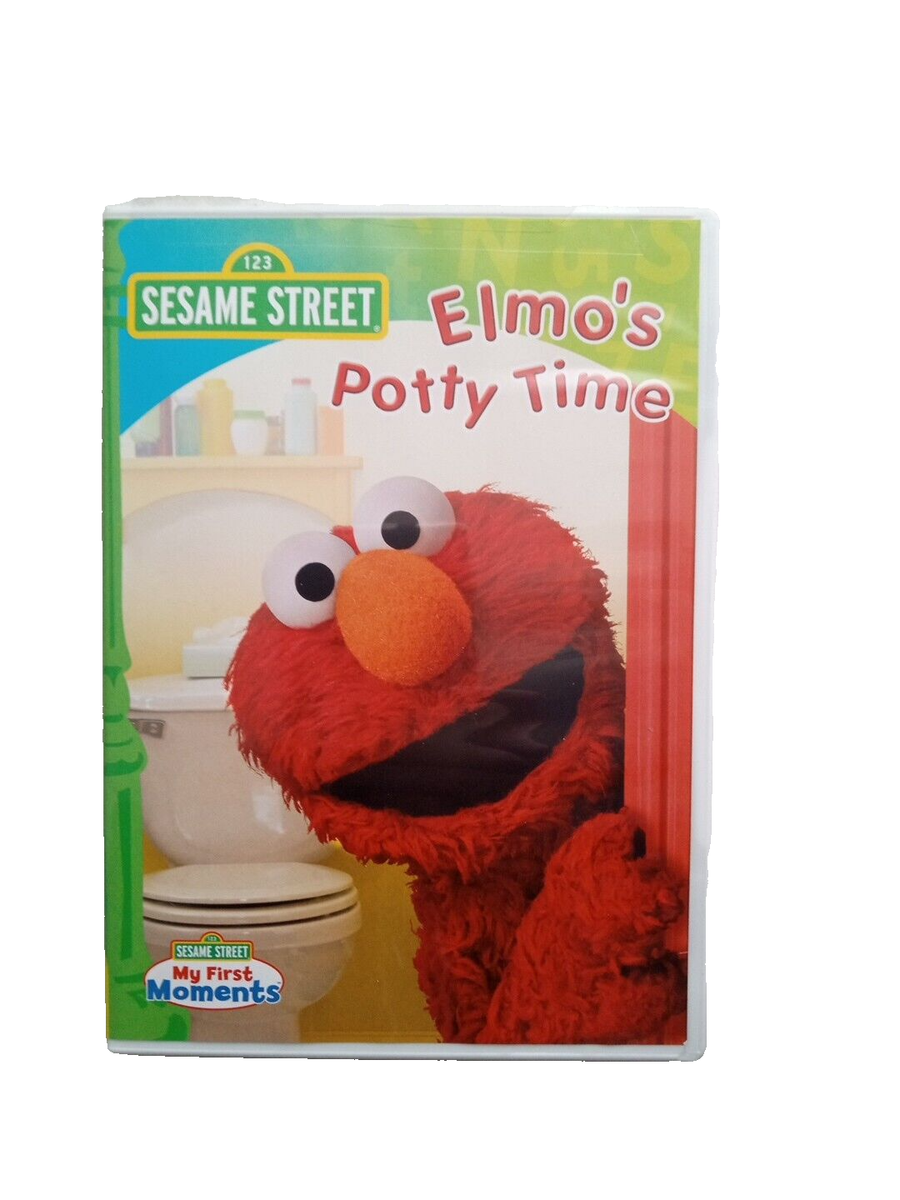 Elmo's Potty Time DVD, 2006 Sesame Street Potty Training Video for