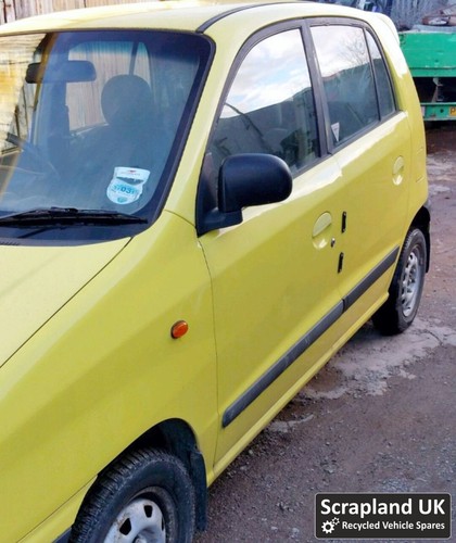 HYUNDAI AMICA Pre Facelift 1999-2002 1.0 ‘Si’ Petrol Yellow Manual 4-Door Fusex2 - Picture 5 of 7