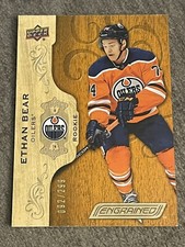 Ethan Bear 2018-19 Upper Deck Engrained #63 Rookie #/299 RC