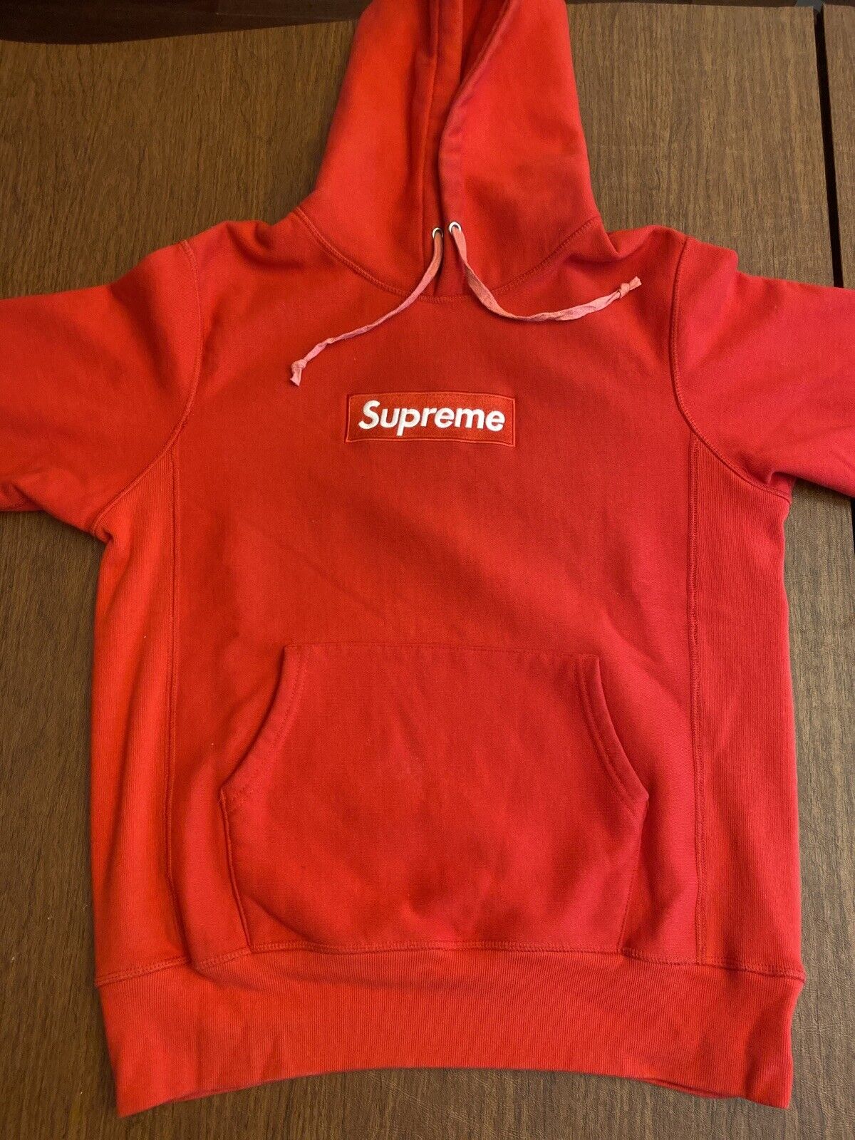 supreme hoodie red