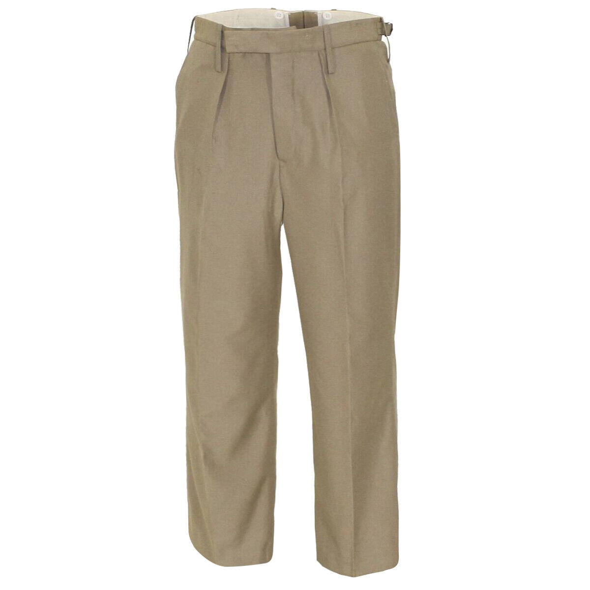 British Army Trousers Mans Tropical Stone Khaki Uniform Pants Royal Air Force British Army Trousers Mans Tropical Stone Khaki Uniform Pants Royal Air Force