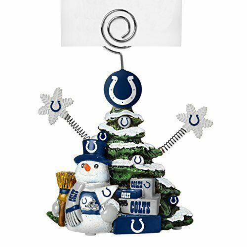 NFL Christmas Tree Photo Holder with Snowman - CHOOSE YOUR TEAM - Picture 9 of 12