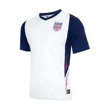 U.S. Soccer USMNT Adult Soccer Game Day Poly Inspired Shirt Shattered 2.0 Home