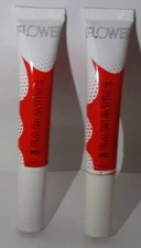 2 FLOWER Beauty Fanatic Pop Vinyl Lip (BOOM LV4) .18 oz(5g) Each Sealed