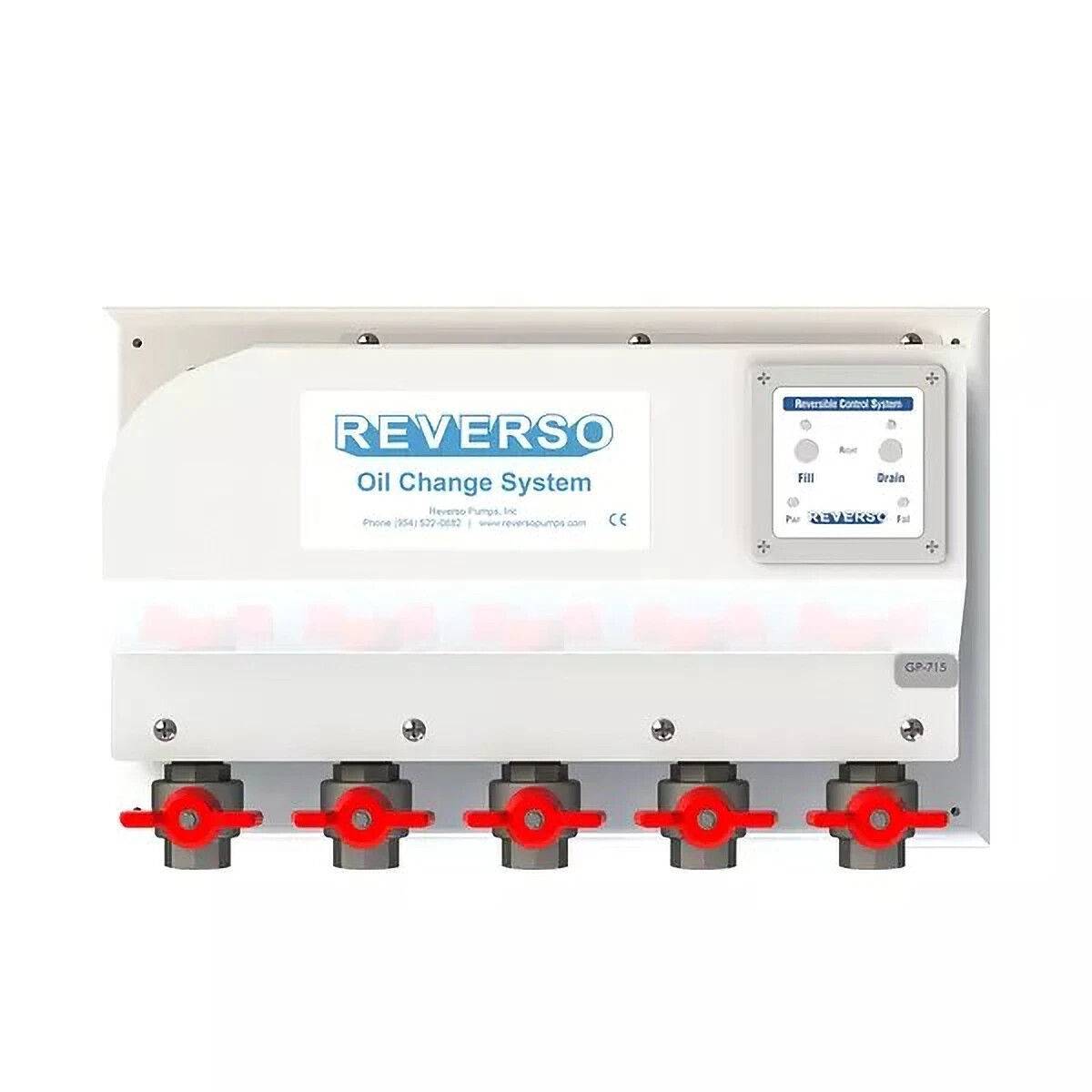 Reverso GP-715 12/24 V 5 Valve Oil Change System Part Number 44