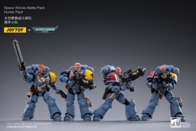 JOYTOY x Warhammer 40k Space Wolves Battle Pack Hunter Pack 1/18