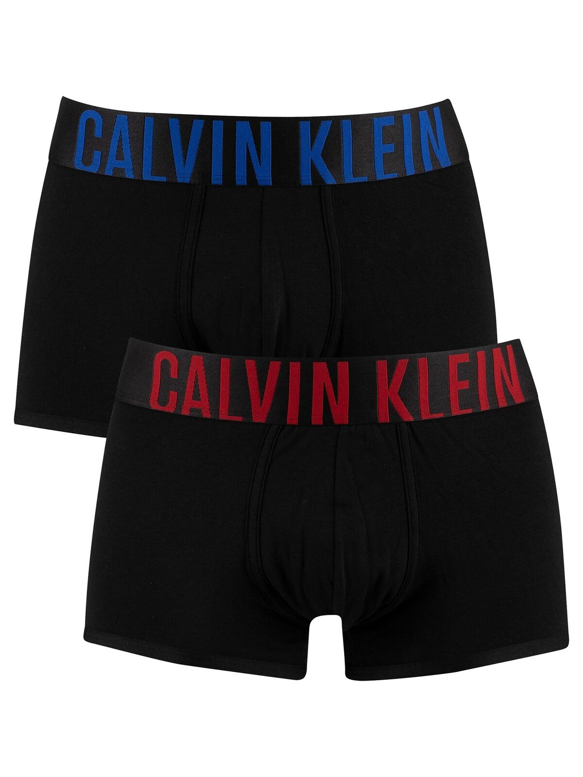 Calvin Klein Mens 2 Pack Max 90% OFF Power Black 2021new shipping free shipping Intense Trunks