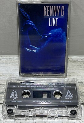 Kenny G - Live Cassette 1989, Vintage