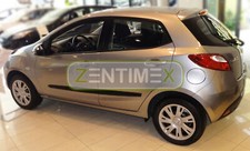 Schutzleisten für Mazda 2 Facelift 2010- Schrägheck Hatchback 5-türer
