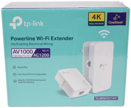 TP-Link TL-WPA7517 Ver. 2.0 AV1000 Gigabit Powerline Wi-Fi Kit | Wi-Fi Extender