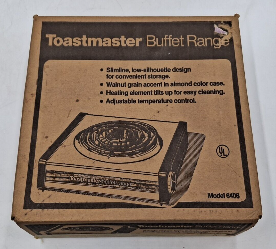 TOASTMASTER Basic Burner Single Burner Buffet Range 6406 eBay