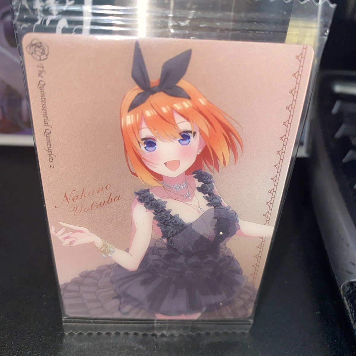 5 toubun no Hanayome card Yotsuba Nakano 9 The Quintessential