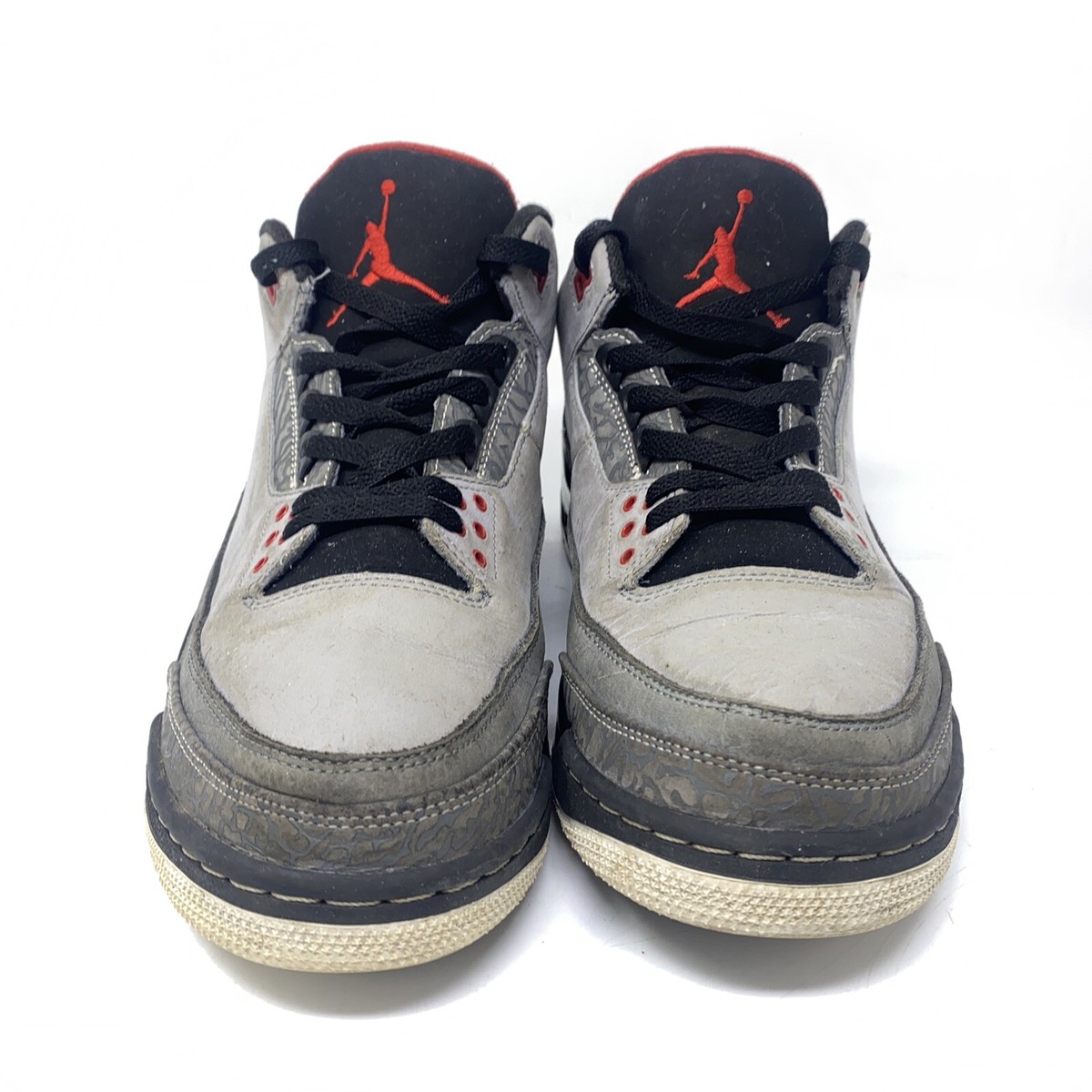 2011 Nike Air Jordan 3 III Retro Stealth Cool Grey 136064