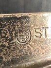 Antique signed Unger Bro STERLING SILVER PICTURE FRAME Oval 4x3” with Baby Photo — photo 7