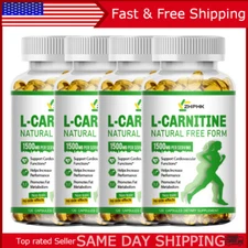 ACETYL L-CARNITINE 1500MG STRONG WEIGHT LOSS FAT BURNER MUSCLE HEALTH SUPPLEMENT