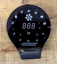 Replacement Touch Control Panel for Elite Gourmet Model EAF5317D 5.3Qt Air Fryer