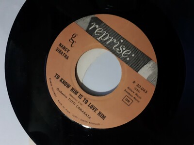 NANCY SINATRA '' LIKE I DO (DER TANZ DER STUNDEN) - PLATTE 45 Runden REPRISE It 1967 '' 
