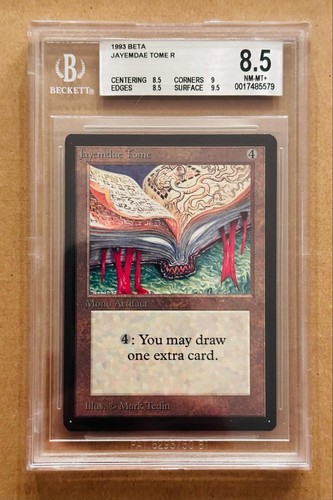 Jayemdae Tome - BETA - MTG - BGS 8.5 NM-MT+. Quad ++ - Picture 1 of 2