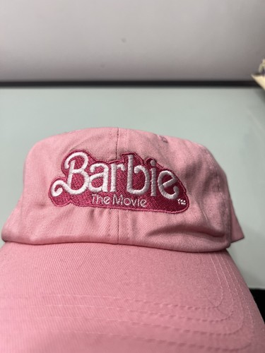 Barbie The Movie Promo Hat Logo Pink Hat with Adjustable Strap - Picture 16 of 21