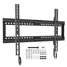 WALI TV Wall Mount Bracket for 37-90 Inch Flat Curved TVs up to 165 lbs, Low ...