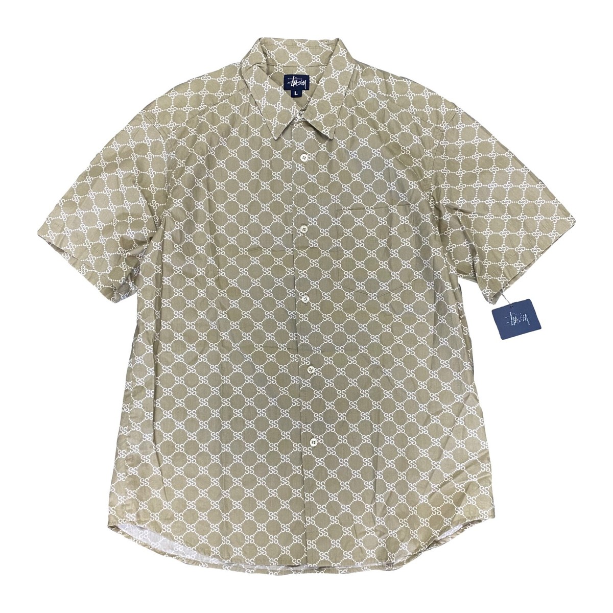 old stussy モノグラム　GUCCI STUSSY - 希少 極美品 Vintage Old Stussy グッチモノグラム柄