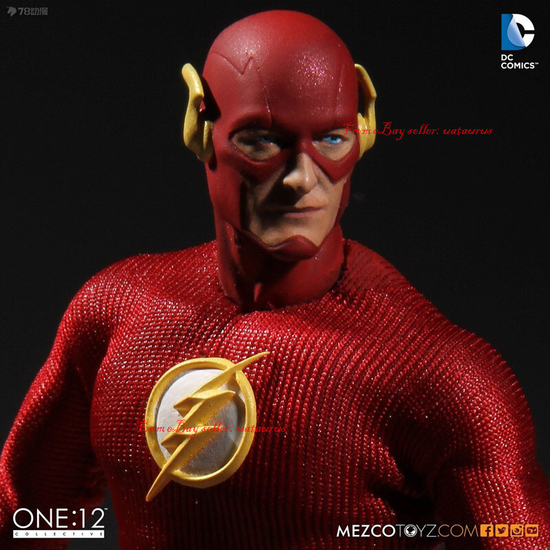 Mezco toyz 1/12 Dc Comics Flash Action Figure In Stock New Toys