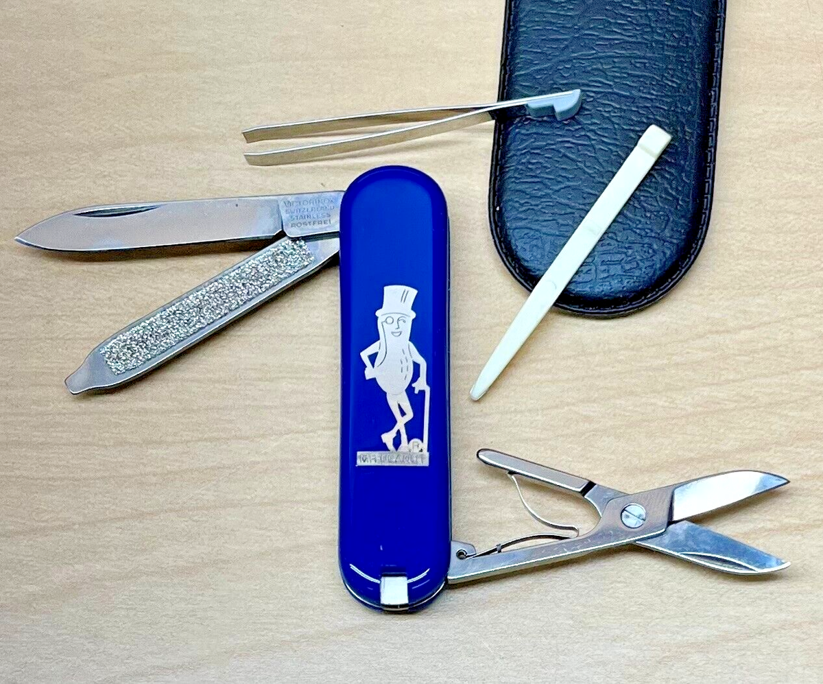 Planters Mr. Peanut Victorinox Swiss Army Pocket Knife (w/o key