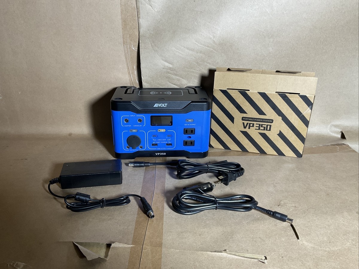 AIVOLT VP350 Portable Power Station 300W/120V Electric/Solar | eBay