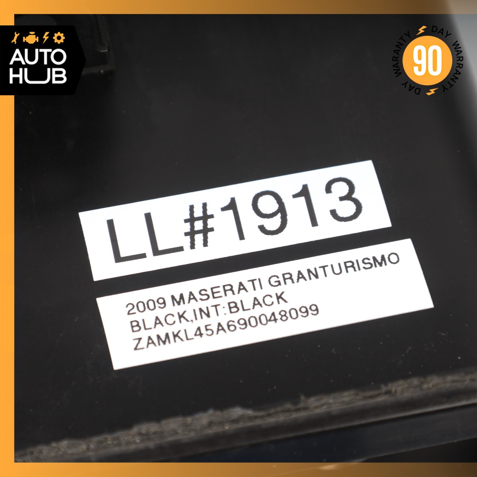 04-19 Maserati GranTurismo M145 EVAP Fuel Evaporator Box Charcoal Canister OEM
