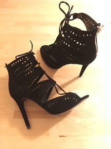 criss cross sandals heels