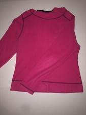 Champion womens Medium Fleece Pink Sweatshirt