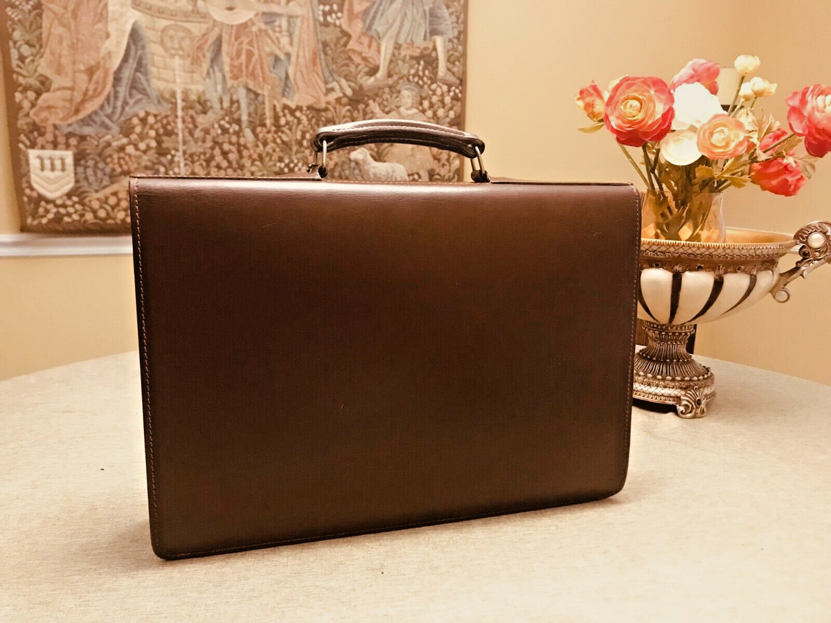 BARROW & HEPBURN Vintage Leather Briefcase / Satchel BARROW & HEPBURN Vintage Leather Briefcase / Satchel