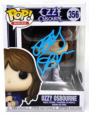OZZY OSBOURNE Signed Autographed Funko POP Rocks #356 Beckett BAS