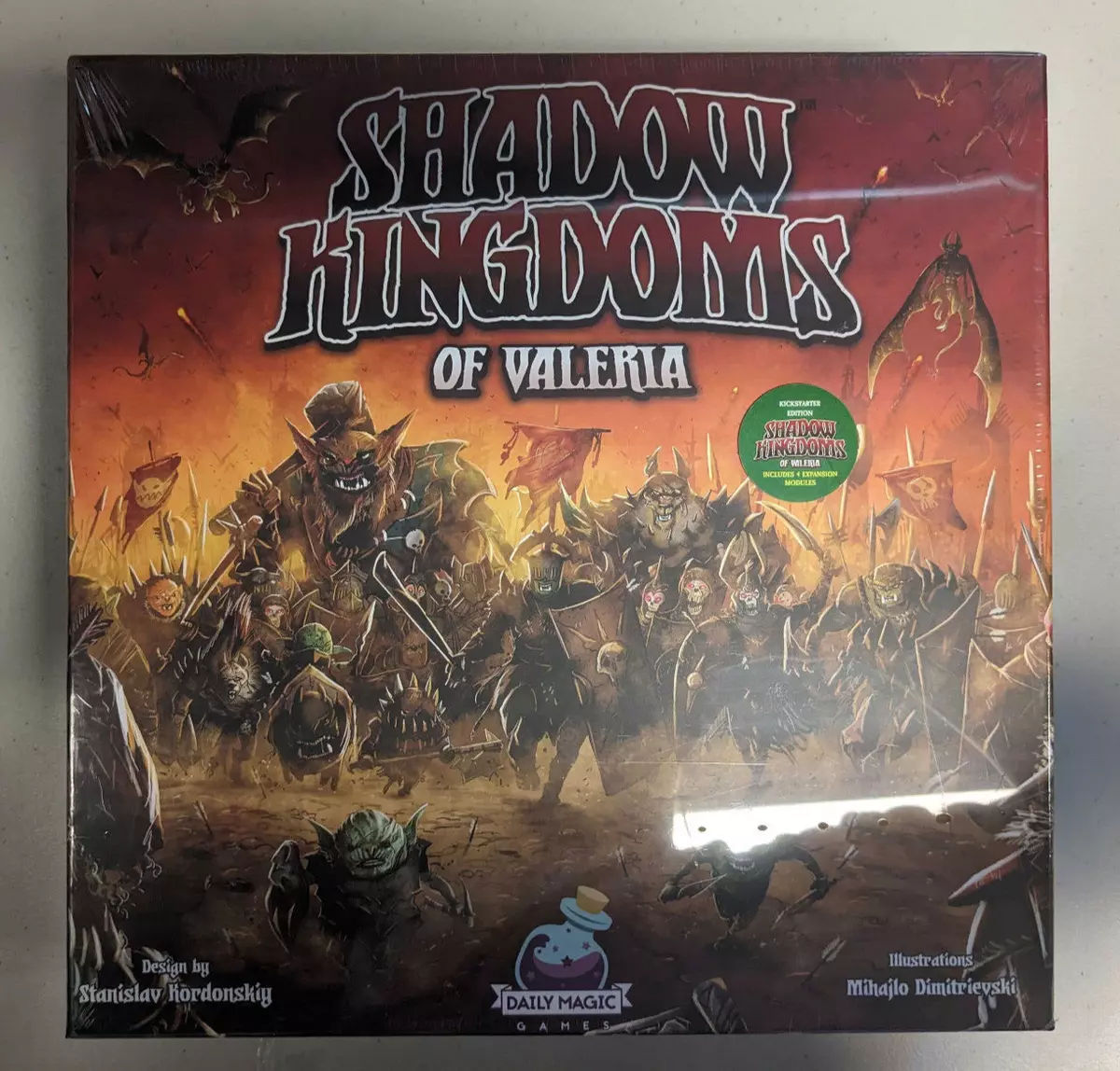 Shadow Kingdoms of Valeria, Board Games