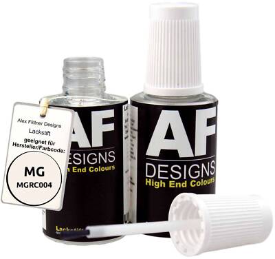Lackstift für MG MGRC004 Dover White schnelltrocknend 20x20ml Autolack