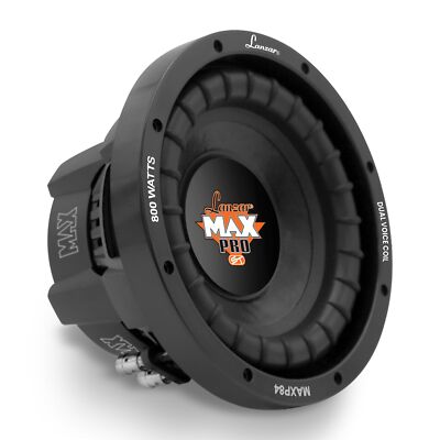Lanzar 8 inch Car Subwoofer Speaker - Black Non-Pressed Paper Cone, Aluminum ...