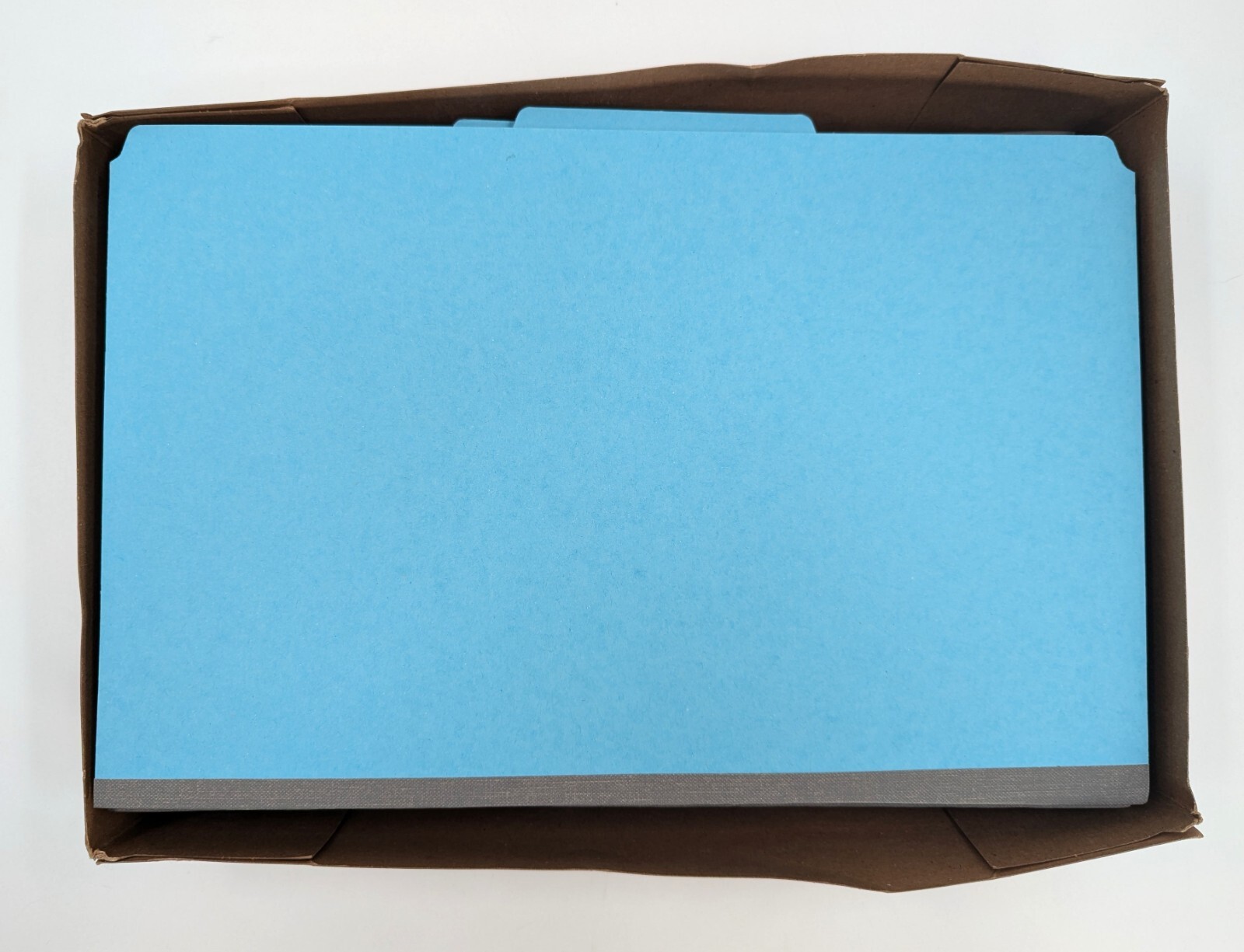 NOS! 10 Smead 19094 Blue Classification File Folders, 3 Dividers, Legal ...