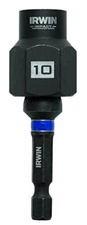 Irwin Tools 1859104 Impact 10MM Bolt Grip Bolt Extractor with 1/4-Inch Hex Adapt