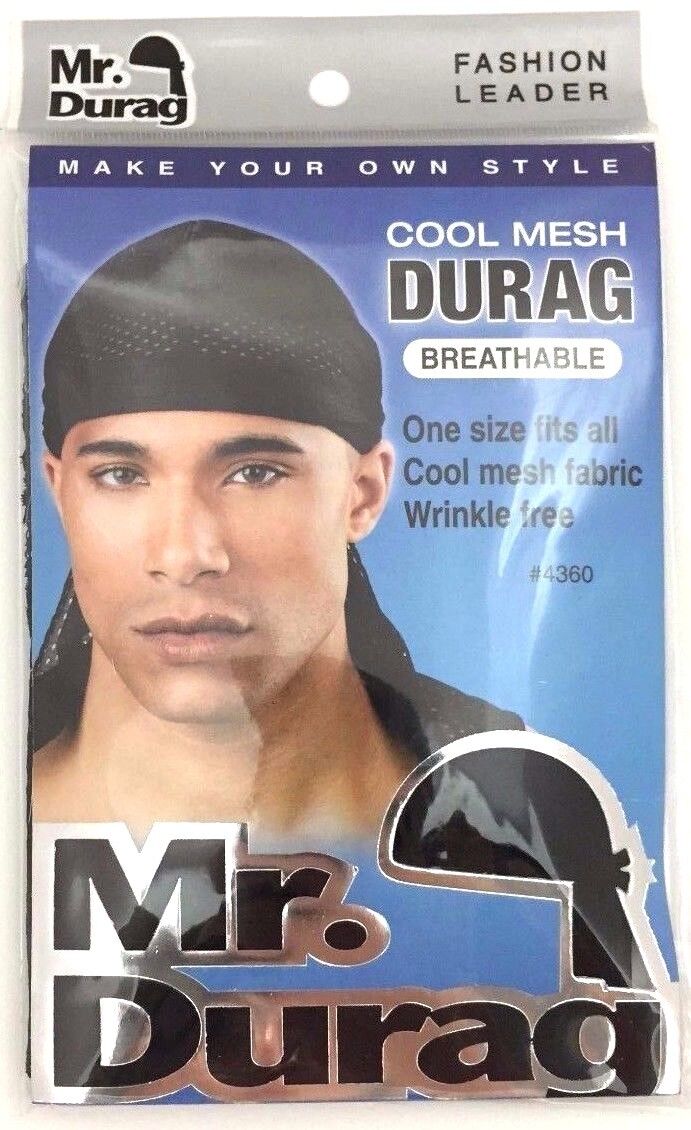 Mr. Durag Mesh Durag Black – Annie International