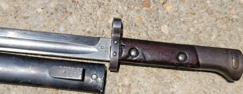 2 Original WWII CZECH Mauser Rifle Bayonets - Picture 2 of 11