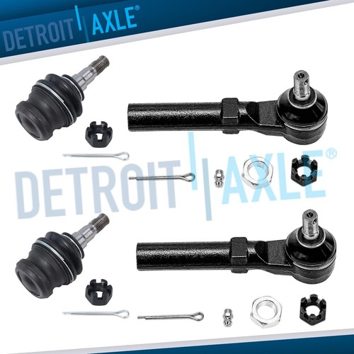 New 4pc Outer Tie Rods and Lower Ball Joints for Baja Forester Legacy