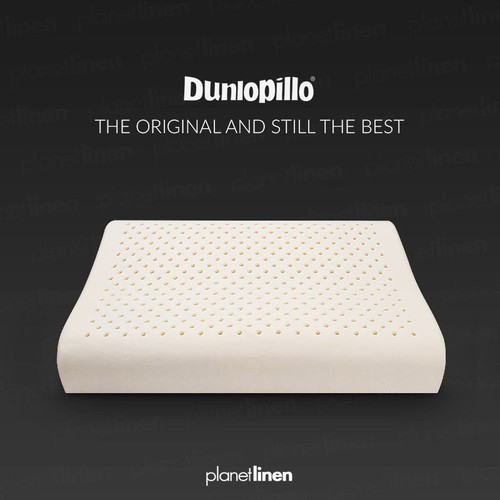 DUNLOPILLO Luxurious Talalay Latex Pillows Classic/Medium/High Up To 40% OFF RRP - Picture 3 of 11