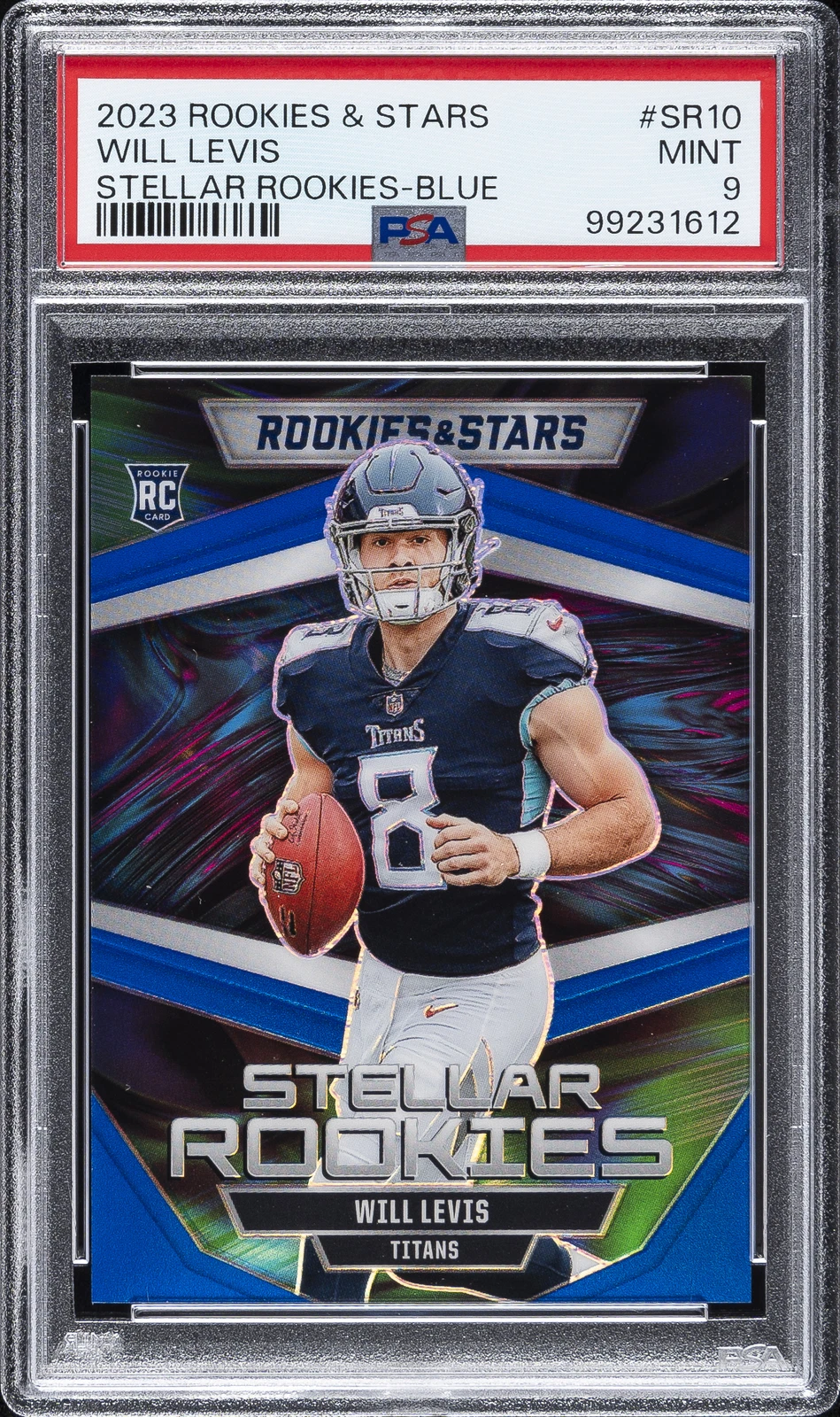 Will Levis Panini Rookies & Stars Stellar Rookies #SR10 Blue