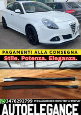 🔥1262 MINIGONNE LATERALI ADATTE PER ALFA ROMEO GIULIETTA LOOK SPRINT VELOCE🔥